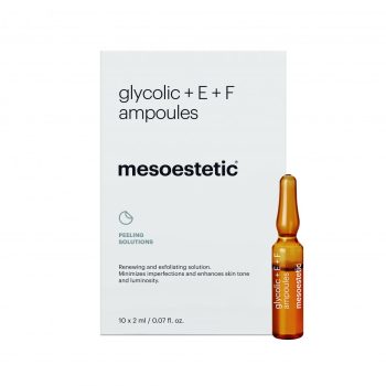 mesoestetic® glycolic + E + F ampoules
